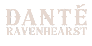 Country style wordmark logo for Dante Ravenhearst